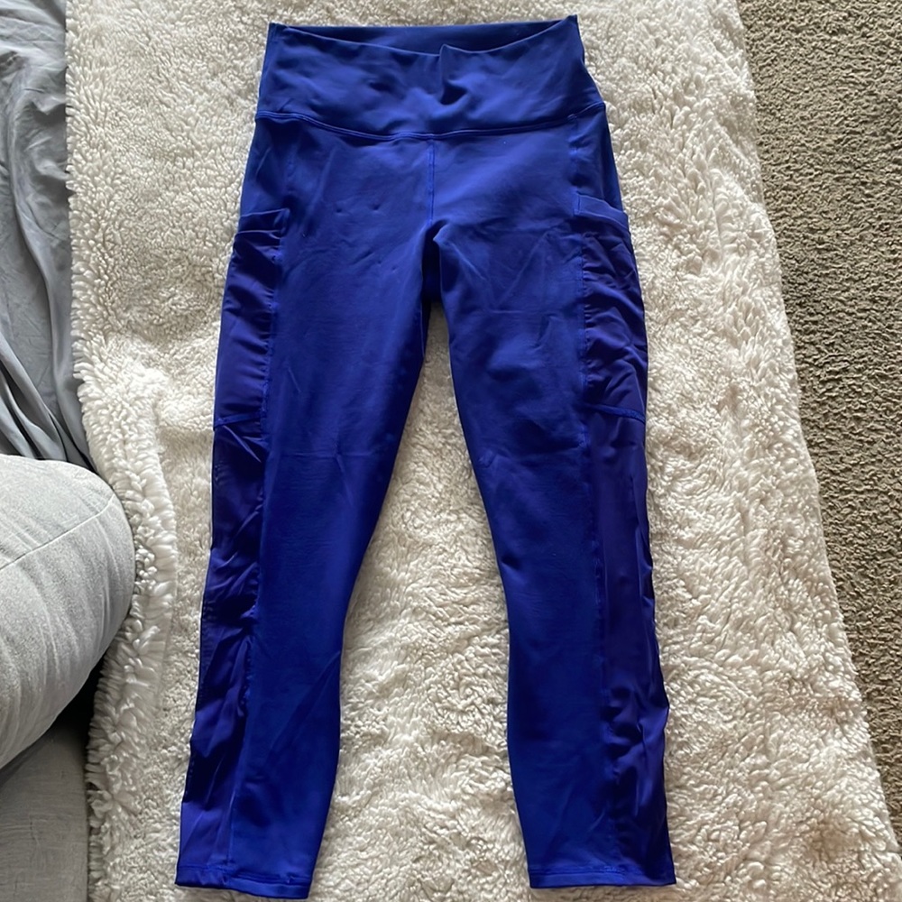 Fabletics royal blue leggings